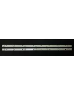 Más márkák 32" LED háttérvilágítás TV készlet - 2 darab x 7 LED - 6V - 590mm - RF-BS320E30-0701S-17 B0