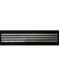 Más márkák 40" LED háttérvilágítás TV készlet - 4 darab x 10 LED - 3V - 790mm - MS395D10-ZC14F-01 - 4C-LB400T-MS2
