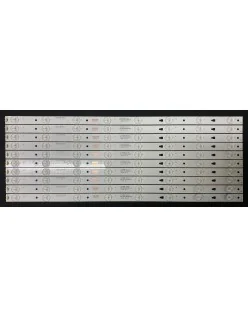 Más márkák 49" LED háttérvilágítás TV készlet - 10 darab x 8 LED - 3V - 510mm - LE49D8-01 (A) - LE50D8-03 (A)