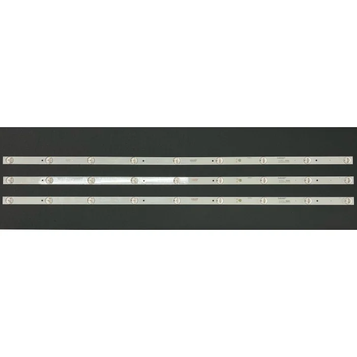 Vortex 40" LED háttérvilágítás TV készlet - 3 darab x 9 LED - 3V - 765mm - K395YU3535030965D-Rev1.0 W