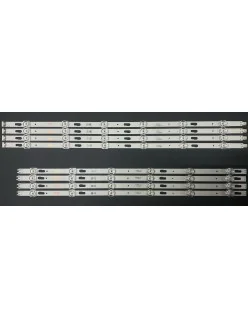 Set barete Samsung 58" - 4 barete x 12 leduri - (4A x 6) + (4B x 6) - 3V - 1085mm  - V0T7-580SMA-R0 + V0T7-580SMB-R0