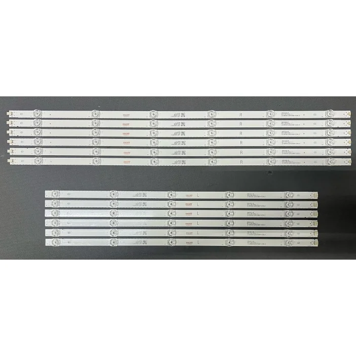 Set barete Philips 58" - 6 barete x 11 leduri (6 + 5) - 3V - 1150mm - LB-GM3030-GJ0D22586X11PC09-L-T + R-T