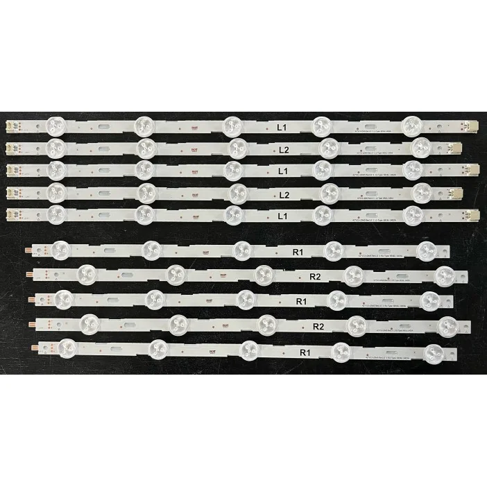 Set barete LG 42" - 5 barete x 10 leduri - 3V - 400 - 414 - 430 - 442mm - 6916L-1402A + 1403A + 1404A + 1405A
