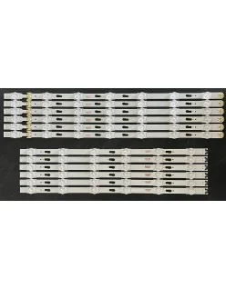 Set barete Samsung 50" - 6 barete x 13 leduri (7 + 6) - 3V - 1030mm - V5DU-500DCA-R1 + V5DU-500DCB-R1