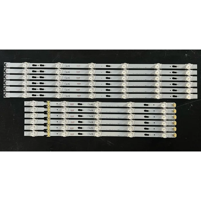 Set barete Samsung 55" - 6 barete x 11 leduri (5 + 6) - 3V - 1130mm - V5DF-550DCA-R2 + V5DF-550DCB-R2