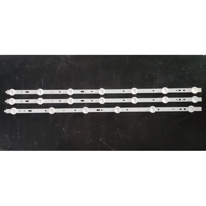 Set barete alte marci 32" - 2 barete x 7 leduri + 1 bareta x 6 leduri, 3V, 590mm