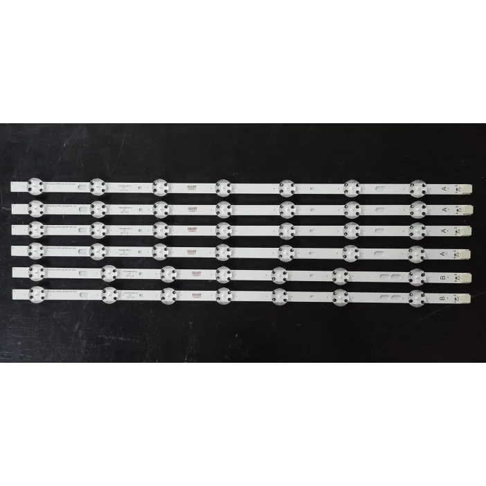 Set barete alte marci 49" - 6 barete x 7 leduri, 3V, 4A + 2B, Vestel UHD