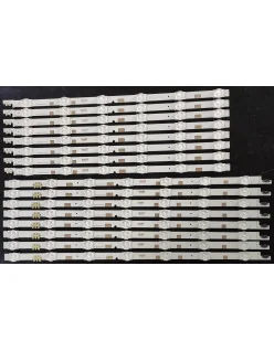 Set barete Samsung 50" - 8 barete x 13 leduri - 7 + 6 leduri - 16 bucati - 3V - 1024mm - V5DR_500SCA_R1 + V5DR_500SCB_R1