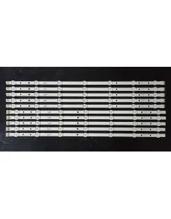 Set barete Samsung 55" - 5 barete x 14 (5 + 5) leduri - 3V - 1088mm - D3GE-550SMA-R1 + D3GE-550SMB-R0