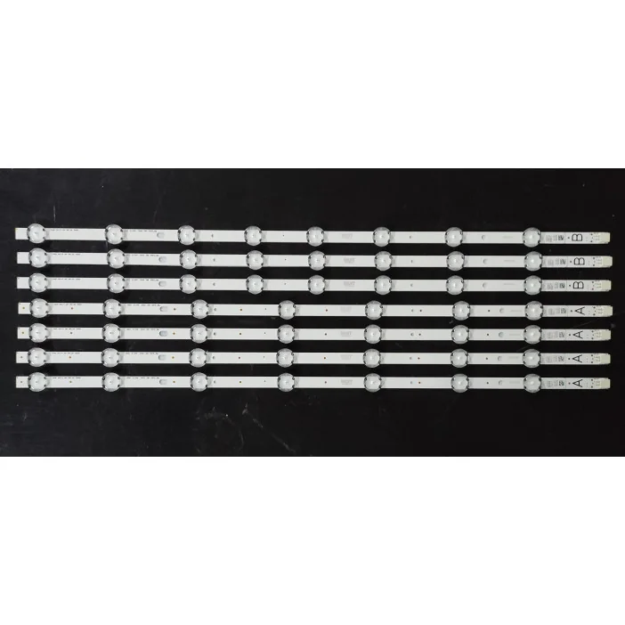 Set barete alte marci 55" - 4 barete x 7 leduri + 3 barete x 8 leduri - 4A + 3B - 3V - 535mm