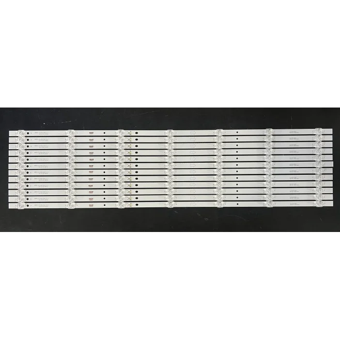 Set barete alte marci / TCL 75" - 12 barete x 7 leduri - 6V - 850mm - GIC75LB08_3030F2.1D_V1.1 - 4C-LB7507-ZM05J