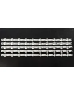 LG 60" TV LED háttérvilágítás készlet - 5 darab x 10 LED - 6V - 670mm - SSC_Trident_60UK62_S