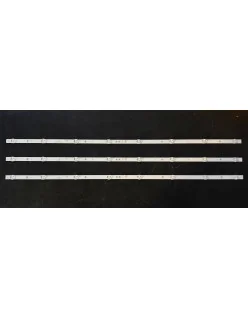 Más márkák 43" LED háttérvilágítás TV készlet - 3 darab x 8 LED - 3V - 820mm - ZX43ZC332M08A1 V0