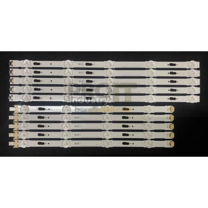 Set barete Samsung 40" - 5 barete x 9 leduri (5 + 4 leduri), 3V, 10 bucati - V5DU-400DCA-R1 - V5DU-400DCB-R1