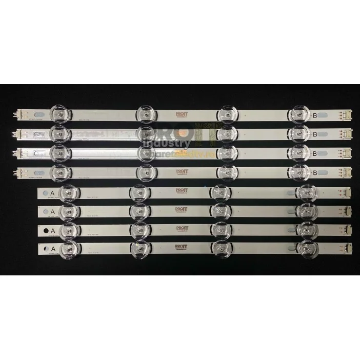 Set barete LG 42" - set 8 barete 4A+4B (4 + 4 leduri)