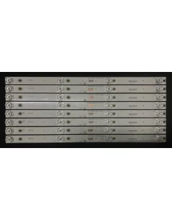 Más márkák 49" LED háttérvilágítás TV készlet 50" - 8 darab x 4 LED - 6V - 403mm - MS-L2006 V1 - MS-L2327 V1