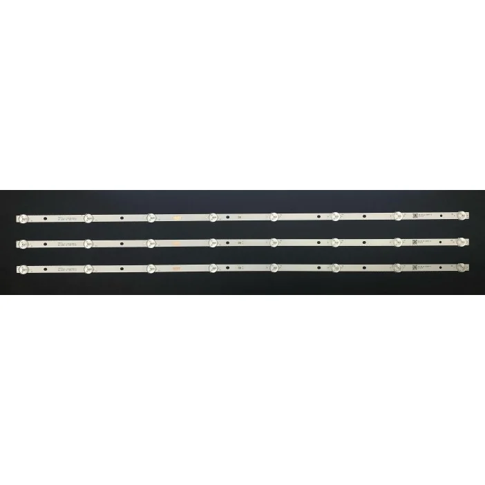 Set barete alte marci 43" - 3 barete x 8 leduri (4 + 4 - paralel) - 6V - 803m - HL-00430A30-0402S-06 A1 - MS-L2392 V2