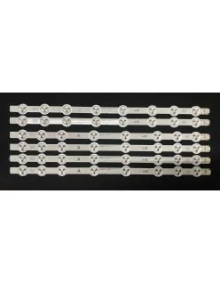 Más márkák 42" LED háttérvilágítás TV készlet - 4A x 8 led + 2C x 8 led, 6 buc